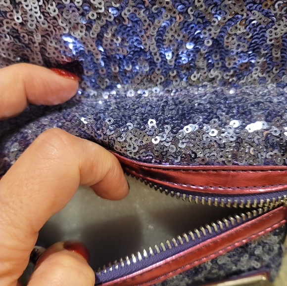 NWT Disney Loungefly Purple Potion sequin - Picture 7 of 11